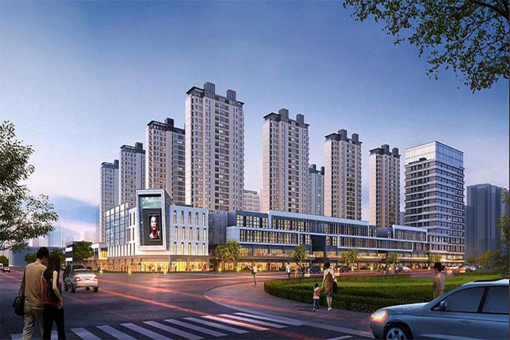 南京卓景溧水蔚蓝家园项目空调安装工程